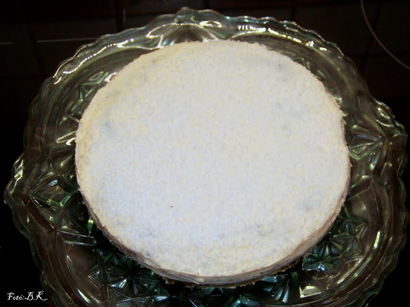 Citromkrémes diós-mákos torta