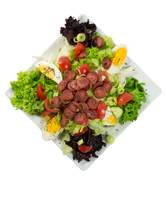 Lollo Salad (Ropogósra Sült Füstli Saláta)