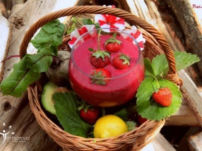 Eper - cékla boldogságturmix