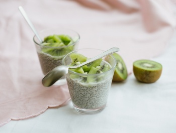 Chia puding gyümölcsökkel