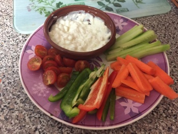 Lusta háziasszony tápláló vacsorája