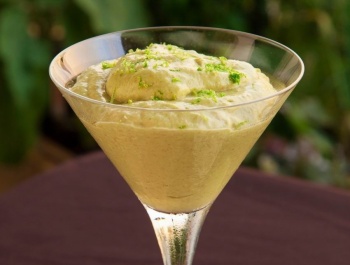 Citrusos avokádó mousse